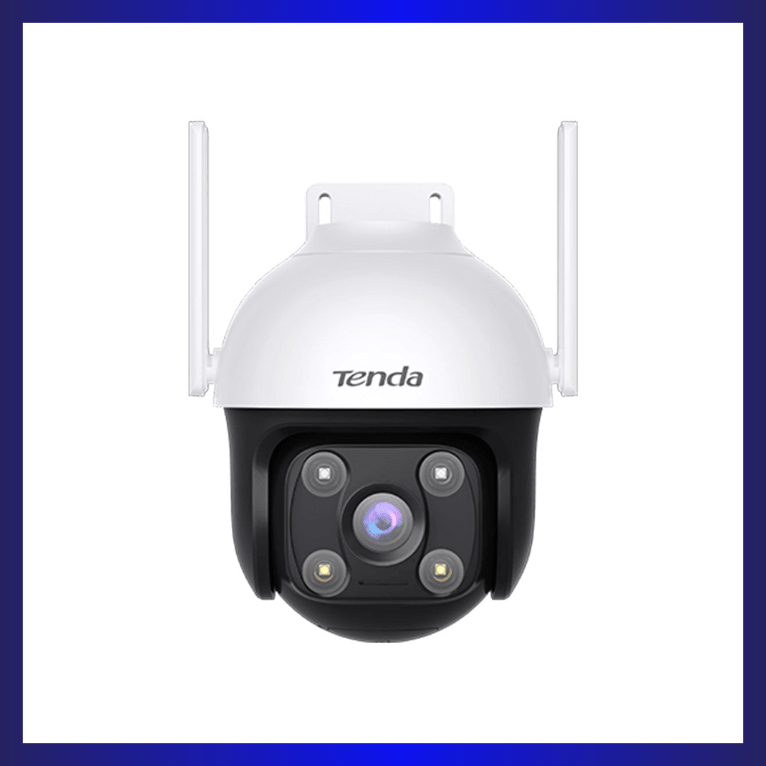 Tenda CH7-WCA V2.0 | 5MP Outdoor Wi-Fi Pan/Tilt Security Camera | AI Detection | Full-Color Night Vision | IP65 | GigaHertz
