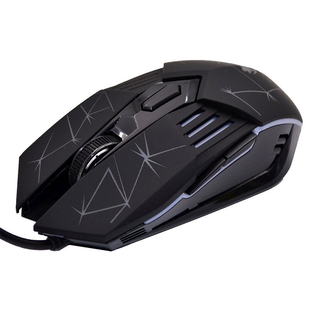 Thunder Wolf Gaming G560 | 1200 - 3600 DPI | Wired | RGB | Star Black