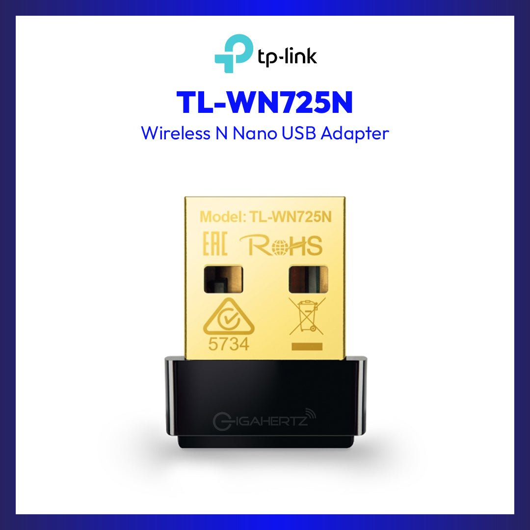 TL-WN725N 150Mbps Wireless N Nano USB Adapter | GigaHertz