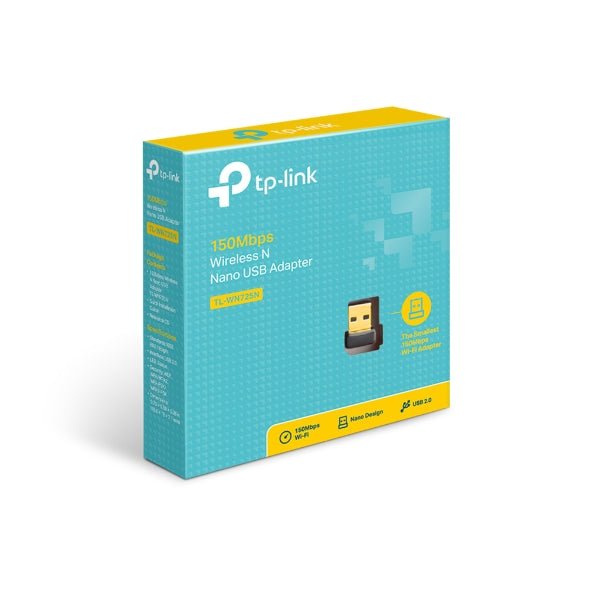 TL-WN725N 150Mbps Wireless N Nano USB Adapter | GigaHertz