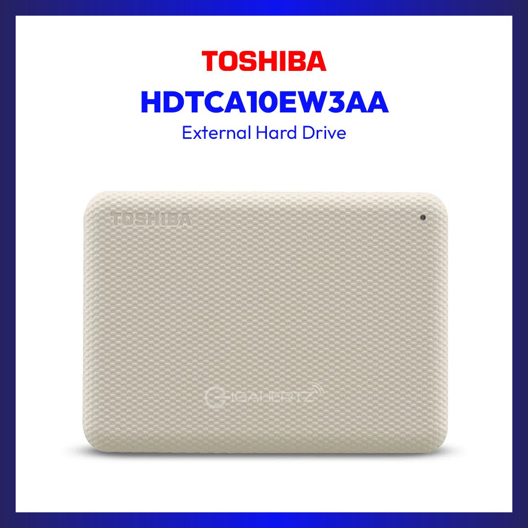 Toshiba HDD HDTCA10EW3AA 1TB USB 3.0 (White) | GigaHertz