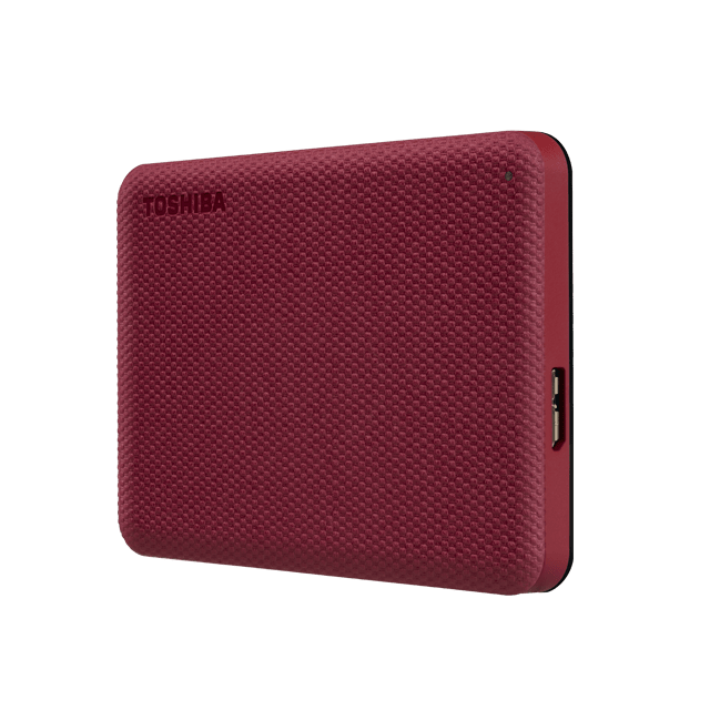 Toshiba HDD HDTCA20AR3AA 2TB USB 3.0 (Red) | GigaHertz