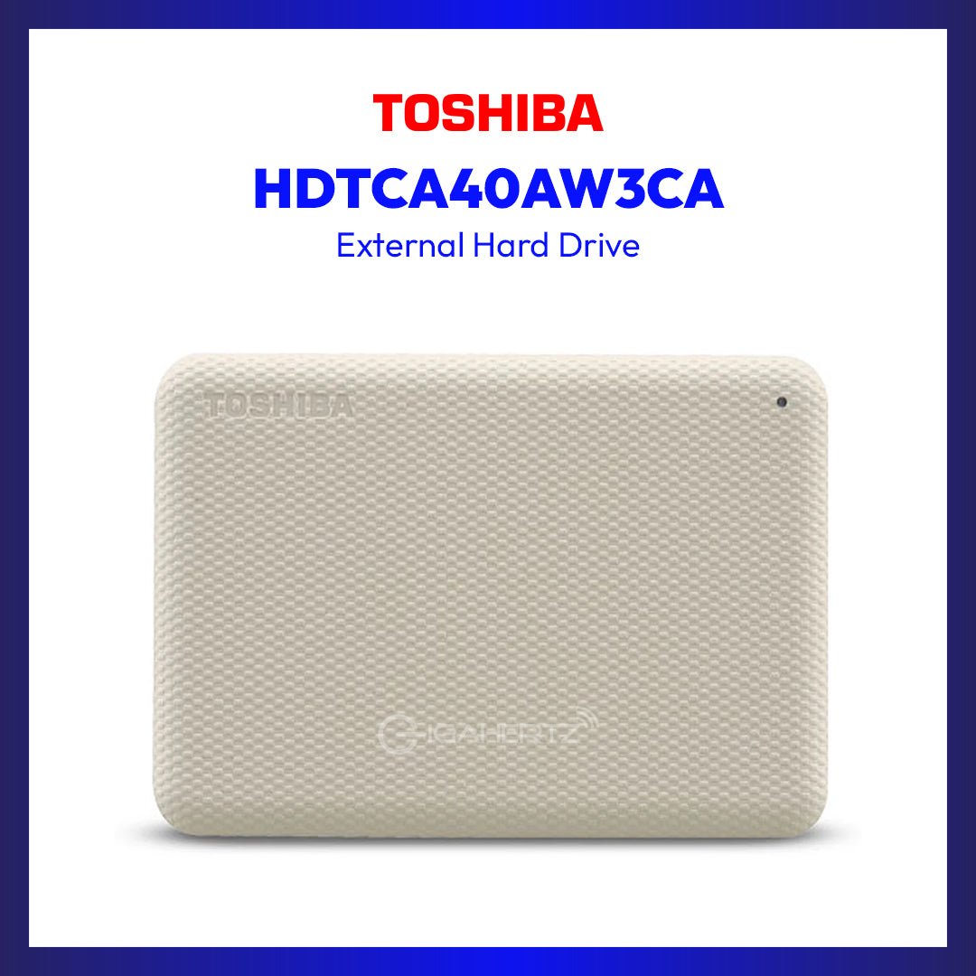 Toshiba HDD HDTCA40AW3CA 4TB USB 3.0 (White) | GigaHertz