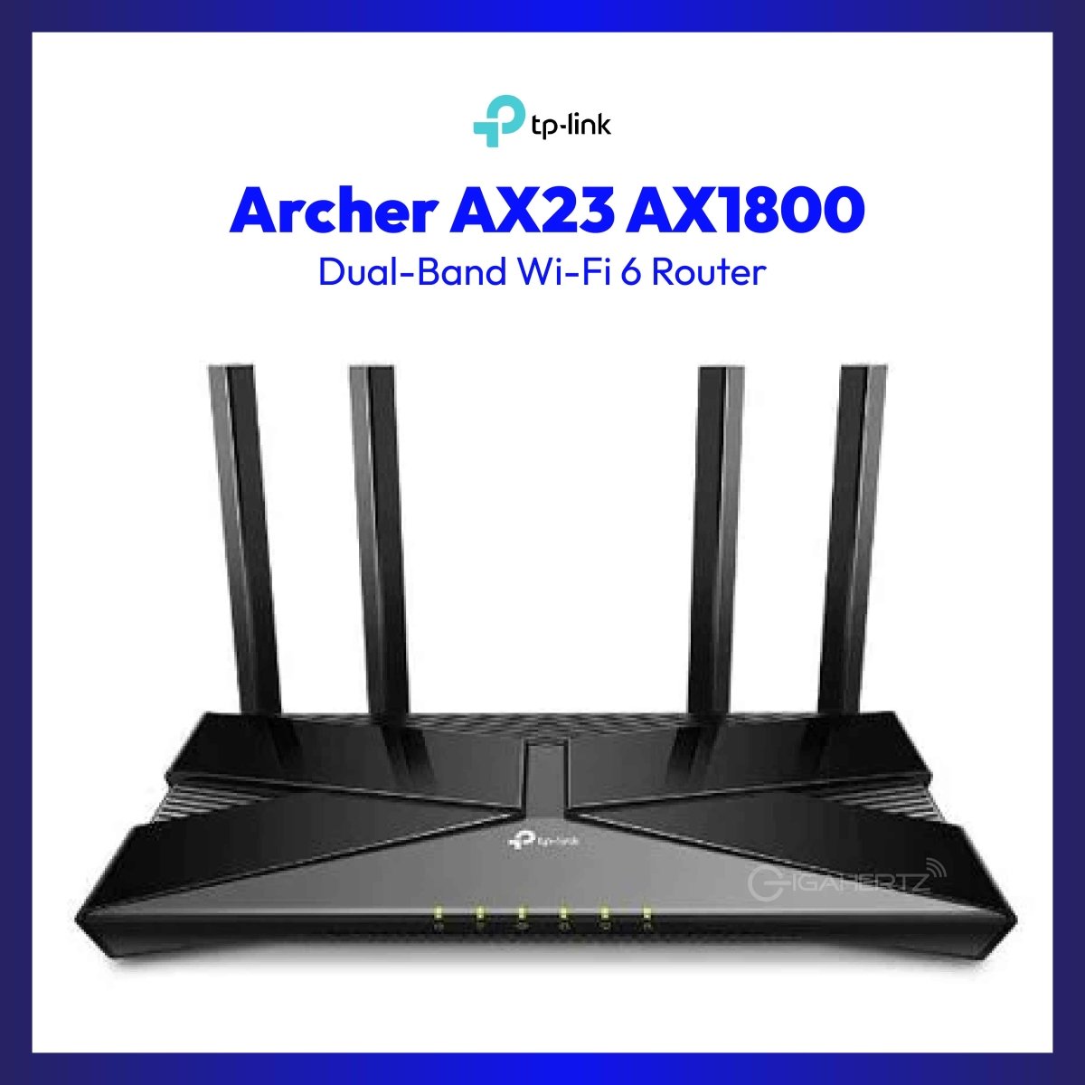 TP-Link AX1800 Dual-Band Wifi-6 Router (Archer AX23) | GigaHertz