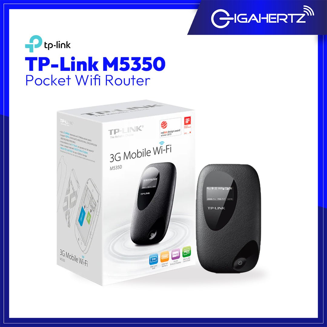 Tp Limk Router Pockert Router TP-Link M5350 Pocket Wifi Router | Gigahertz