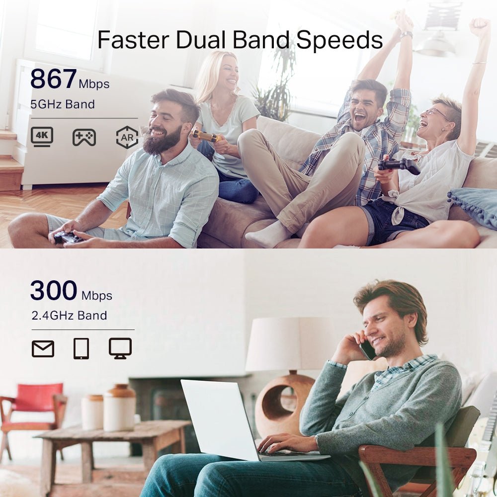 TP-Link RE330 AC1200 Mesh Wi-Fi Extender | GigaHertz