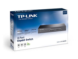 TP-Link SG1008 8 Port Gigabit Switch Gigahertz
