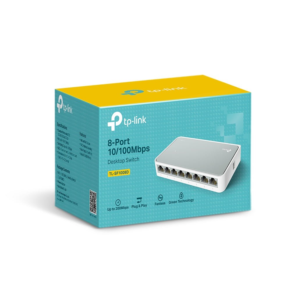 Tp - link TL - SF1008D Desktop Switch | GigaHertz