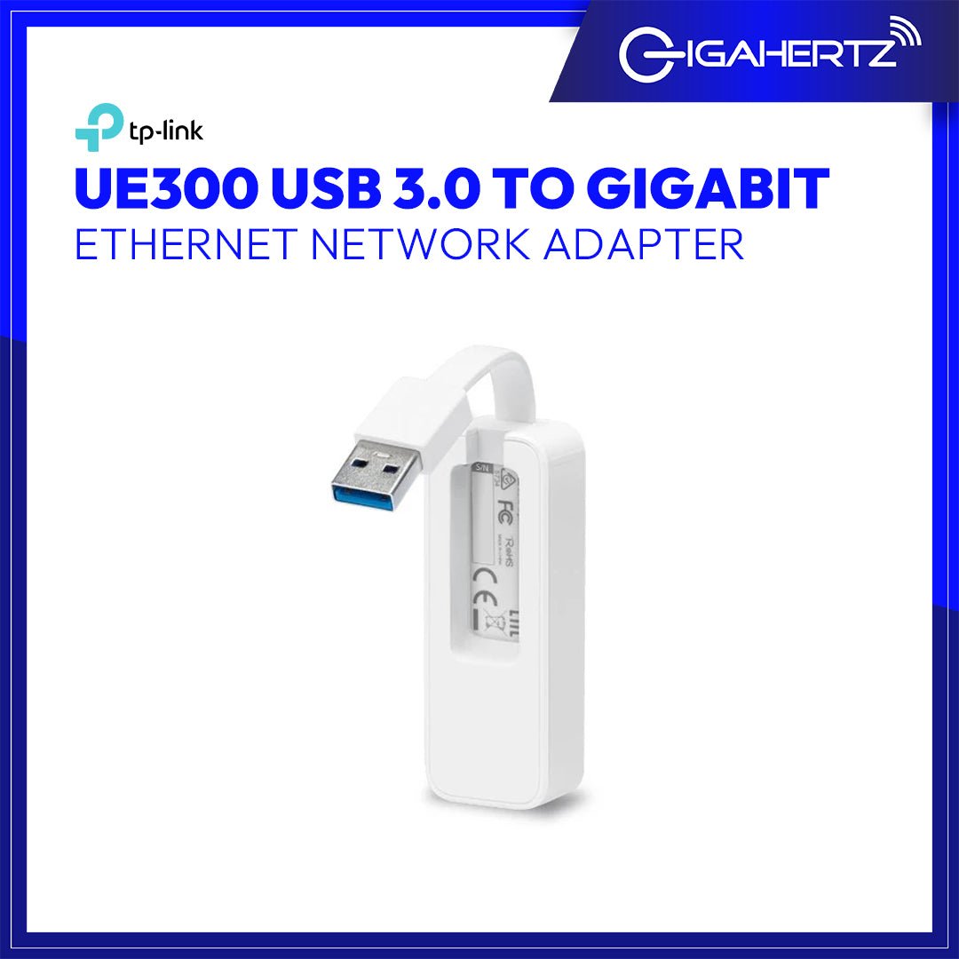 TP-Link UE300 USB 3.0 to Gigabit Ethernet Network Adapter | Gigahertz