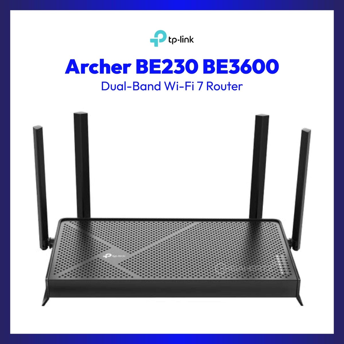 TPLINK Archer BE230 Dual-Band WIFI 7 Router | GigaHertz