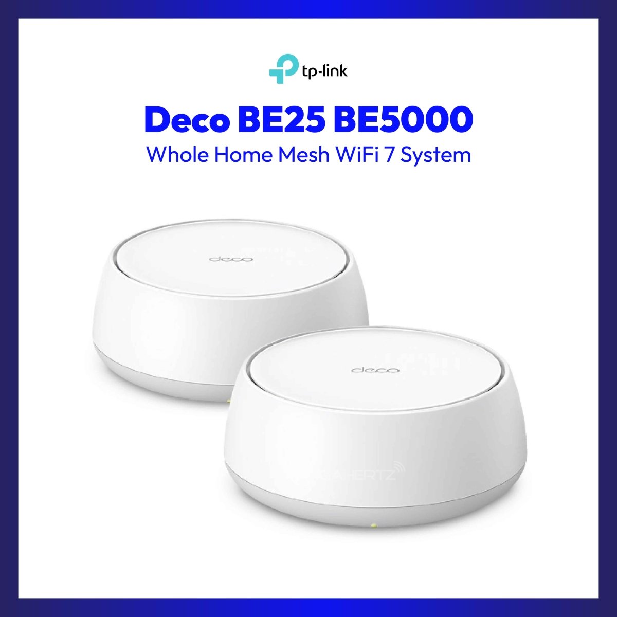 TPLINK DECO BE25 2PACK MESH WIFI 7 WH | GigaHertz