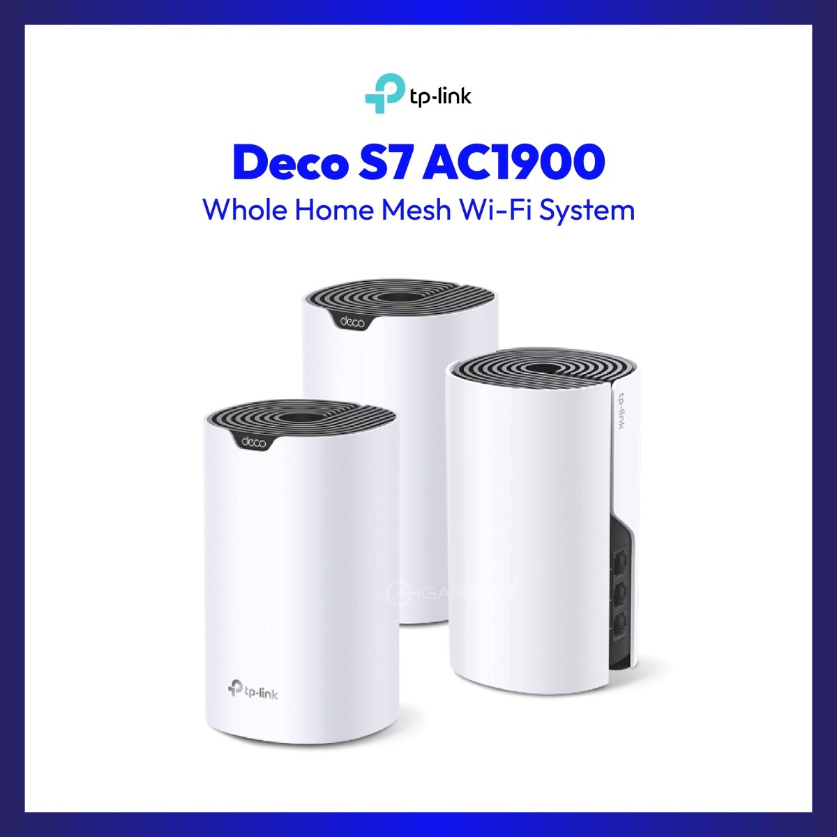 TPLINK DECO S7 3PACK MESH WIFI 5 WH | GigaHertz