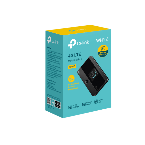 TPLINK M7350 4G LTE MOBILE WIFI | GigaHertz