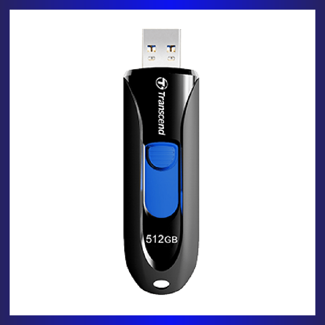 Transcend 256GB JetFlash 790 USB 3.1 Flash Drive (Black) | GigaHertz