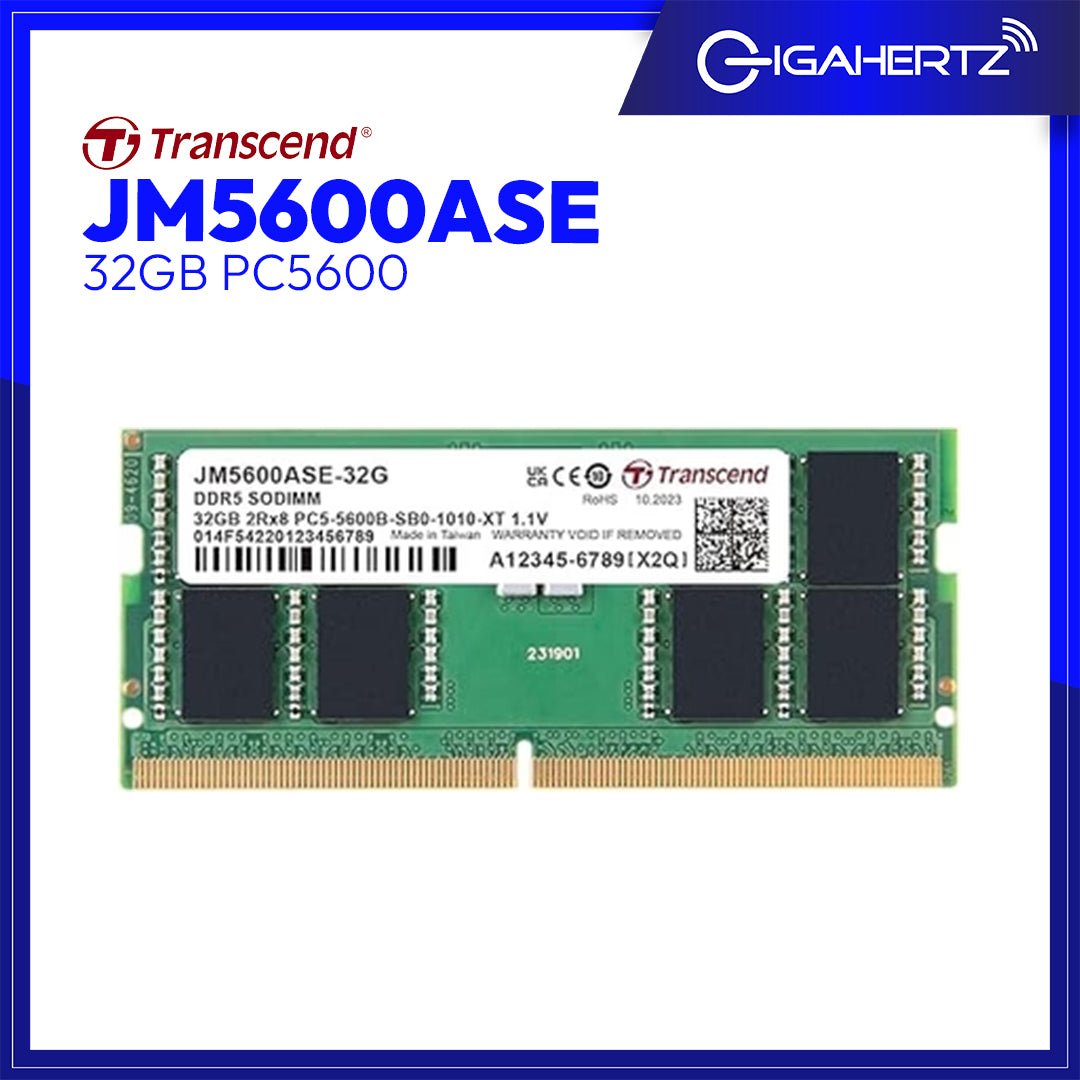 Transcend JM5600ASE 32GB PC5600 | GigaHertz