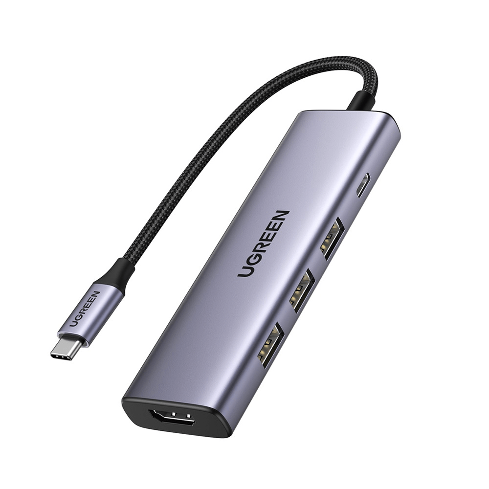 UGreen 15596 USB - C 5 - In - 1 Multifunction Adapter | GigaHertz