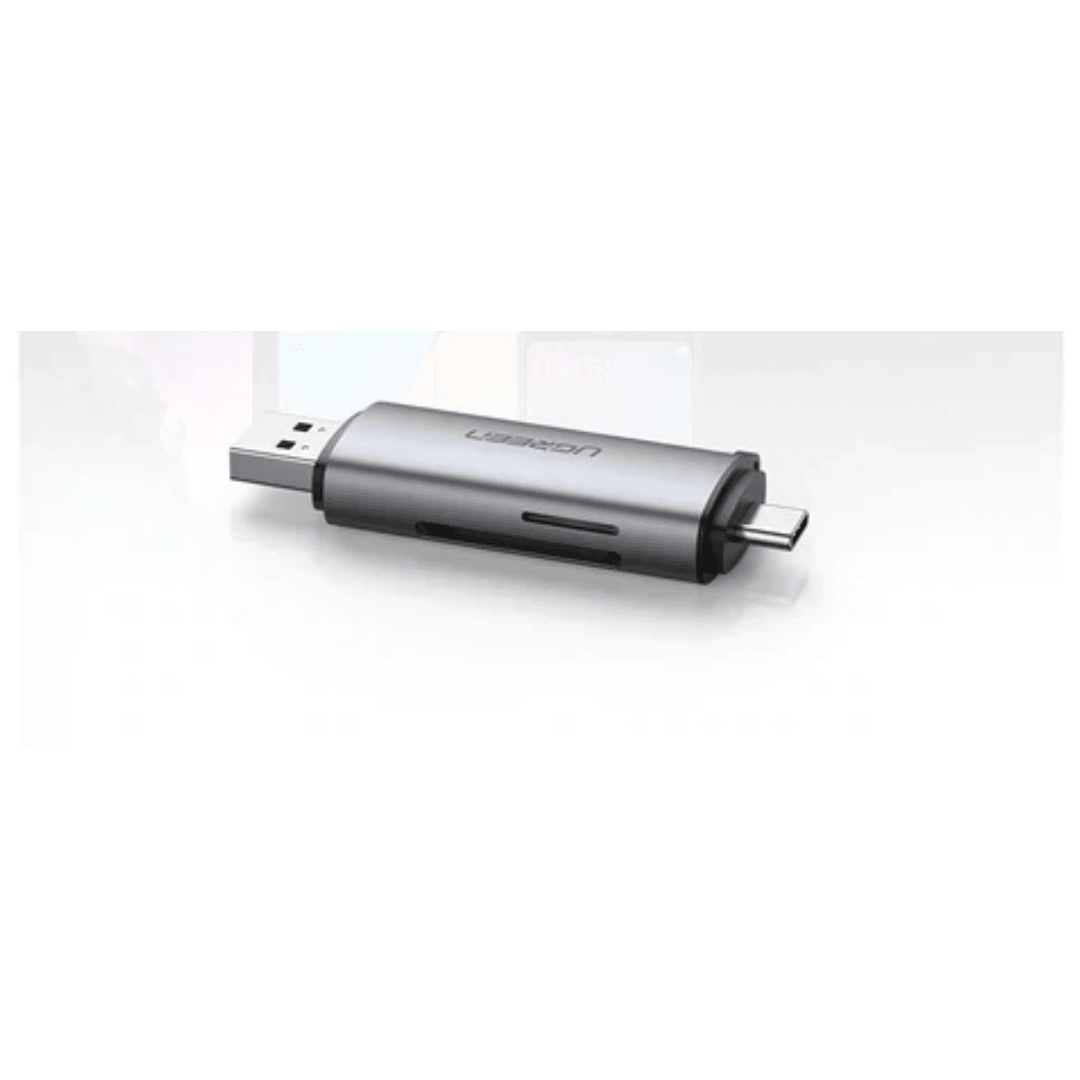 UGREEN 50706 2-in-1 USB C OTG Card Reader | GigaHertz