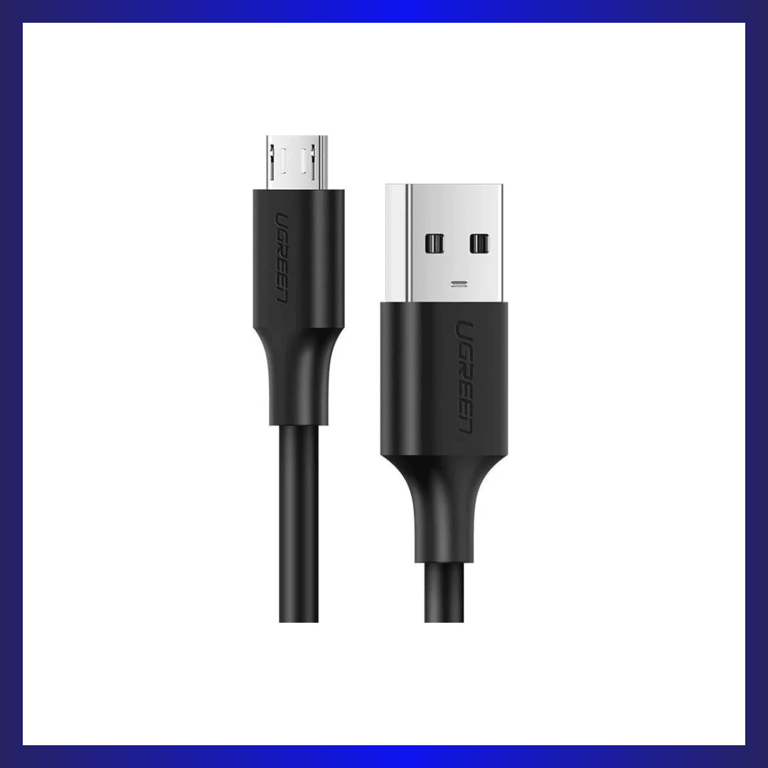 UGREEN 60137 USB 2.0 A to Micro USB Nickel Plating 1.5m Cable Black | GigaHertz