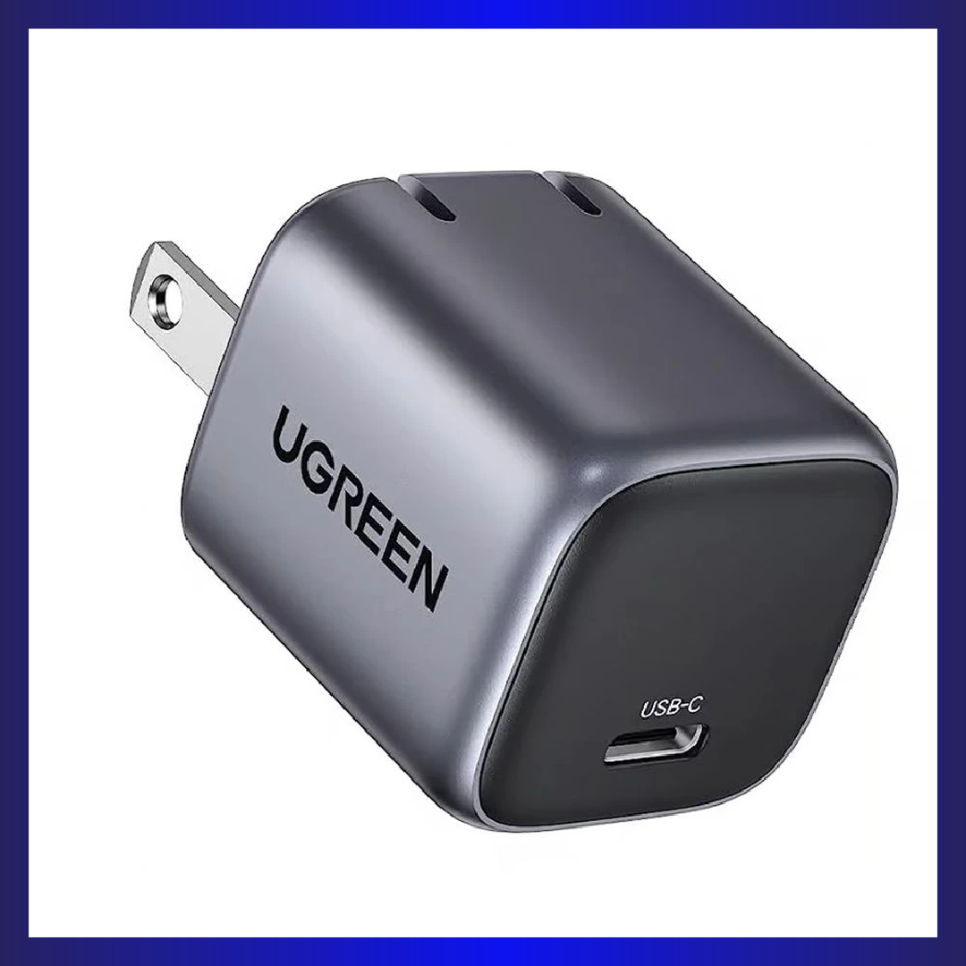 Ugreen CD319 90901 Nexode USB-C 30W GAN Foldable Fast Charger (Space Gray)