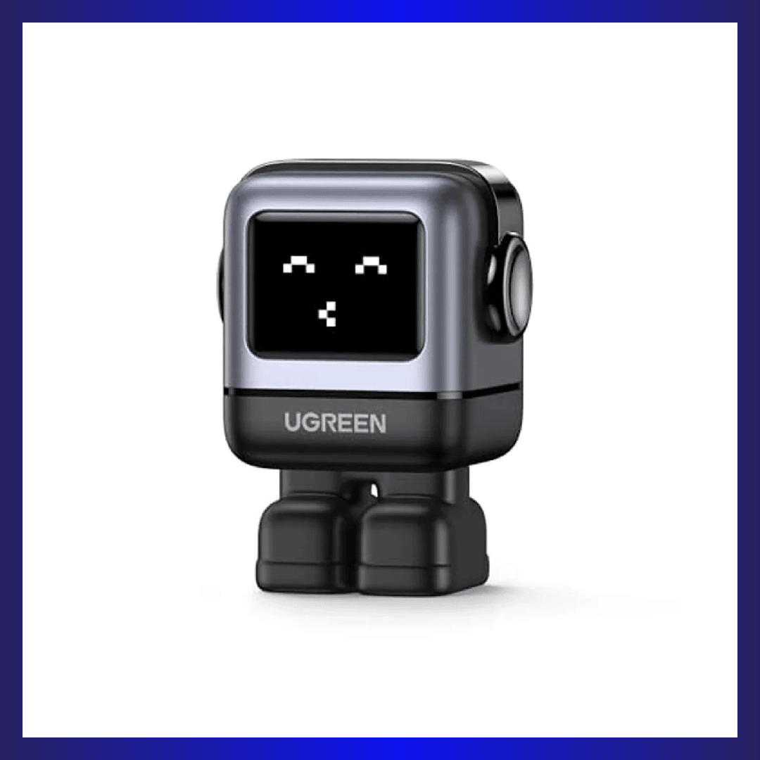 Ugreen CD359 15550 Mini Robot Nexode 30W USB-C Fast Charger (Space Grey) | GigaHertz