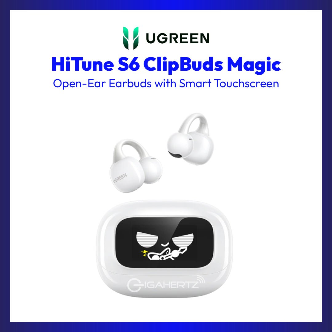 UGREEN HiTune S6 ClipBuds Magic (White) | GigaHertz