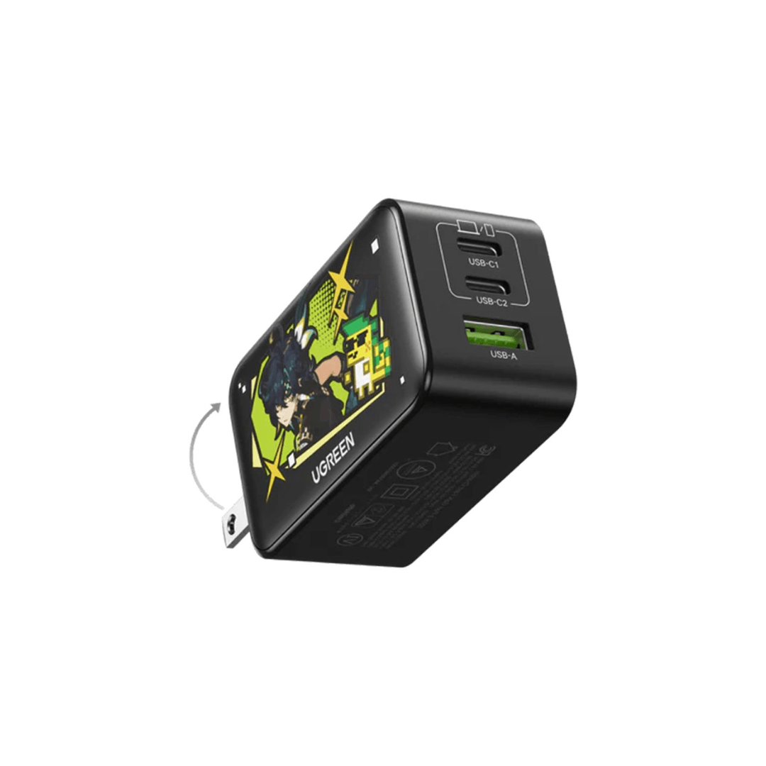 Ugreen Nexode 65W 3-Port GAN Fast Charger (Genshin Impact Design) | GigaHertz