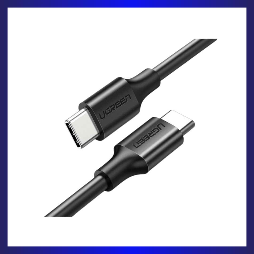UGREEN USB 2.0 Type C to Type C Cable 1m BLACK | GigaHertz