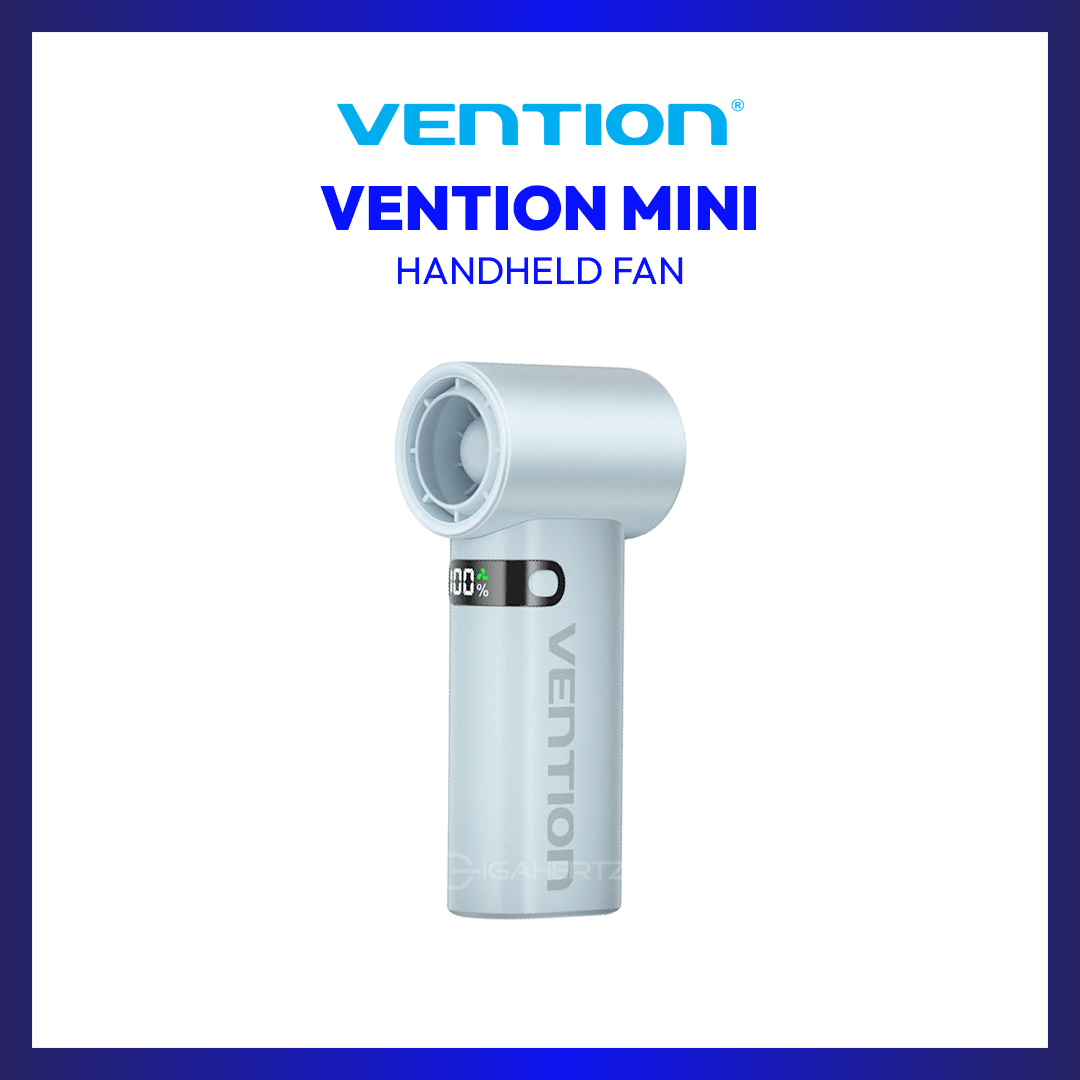 VENTION MINI HANDHELD FAN PBEP0 3000MAH (Blue) | GigaHertz