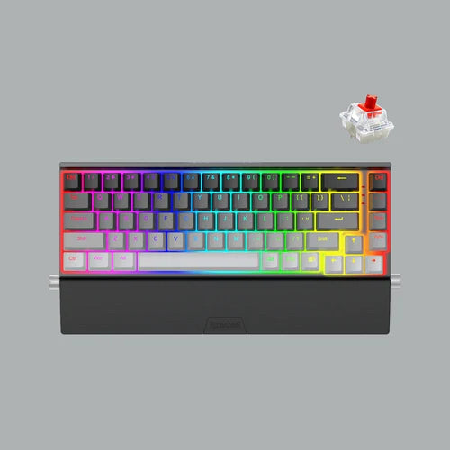 Redragon Shaco Aluminum RGB Mechanical Keyboard (K641G-GW-RGB)