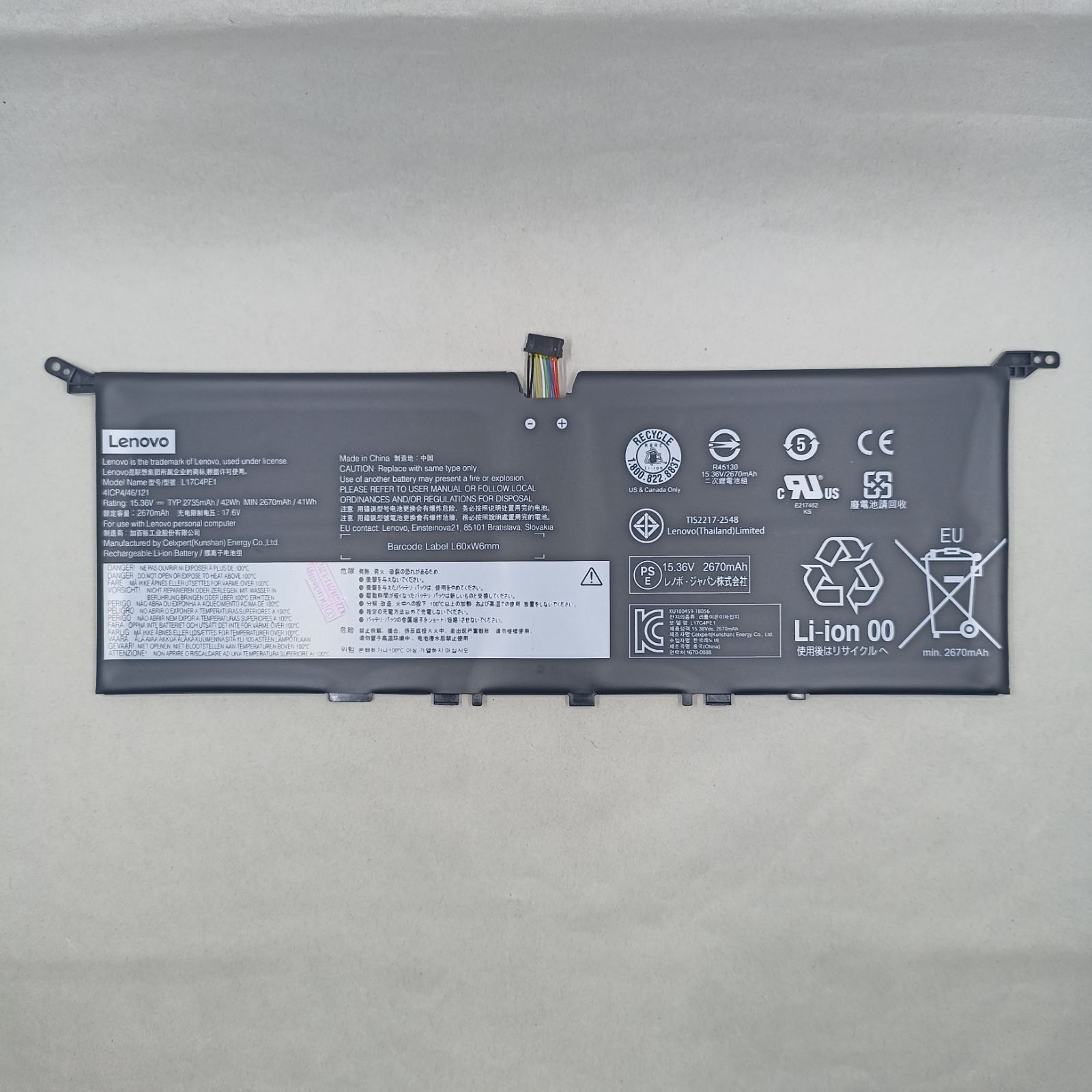 Replacement Battery for Lenovo Yoga S730-13IML A1