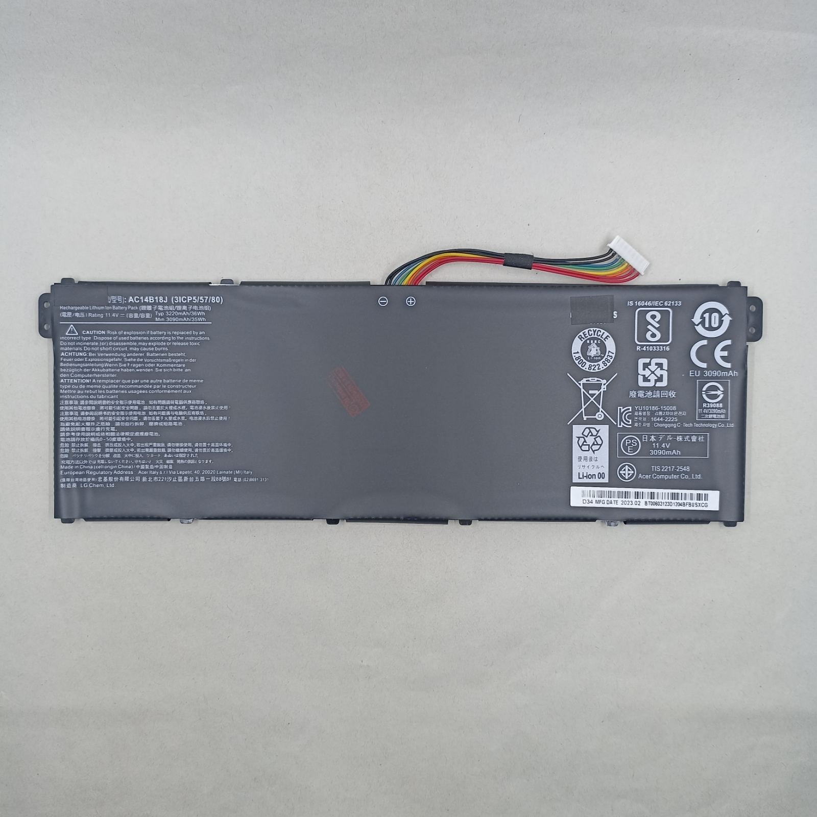 Replacement Battery for Acer A315-56 A1