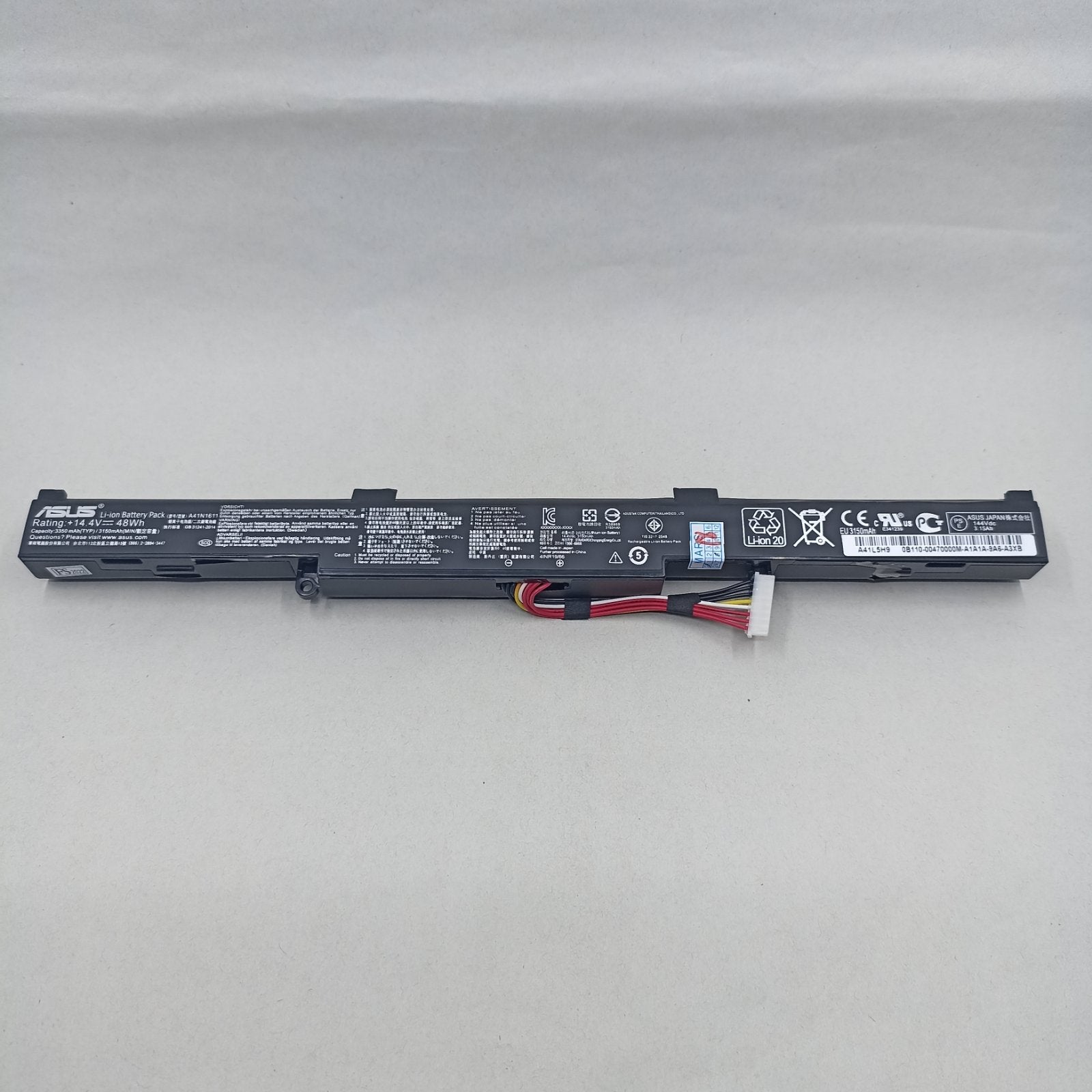 Replacement Battery for Asus GL553VD A1