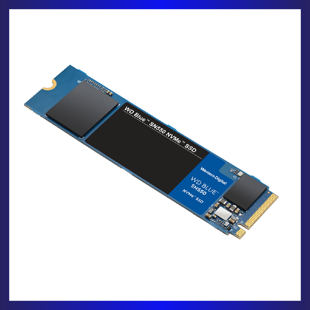 Western Digital 250GB WD Blue SN550 NVMe Internal SSD | Gen3 x4 PCIe 8Gb/s | M.2 2280 | GigaHertz