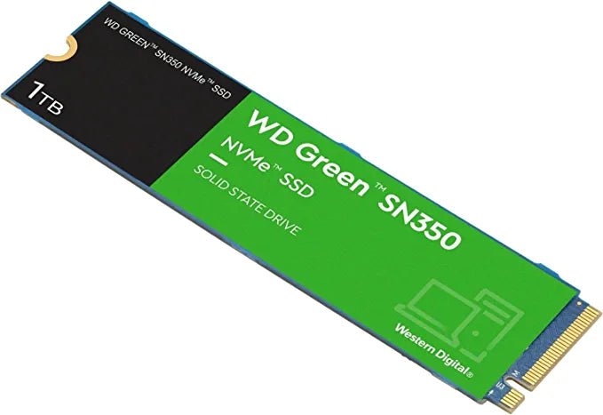 Western Digital WDS100T3G0C 1TB SN350 M.2 NVME GREEN | Gigahertz