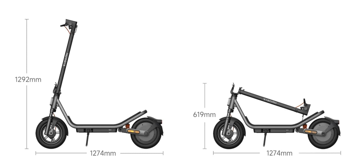 Xiaomi Electric Scooter 6 | 20km/h Max Speed | 45km Travel Range | 800W Max Power | 12" Tubeless Tires | GigaHertz
