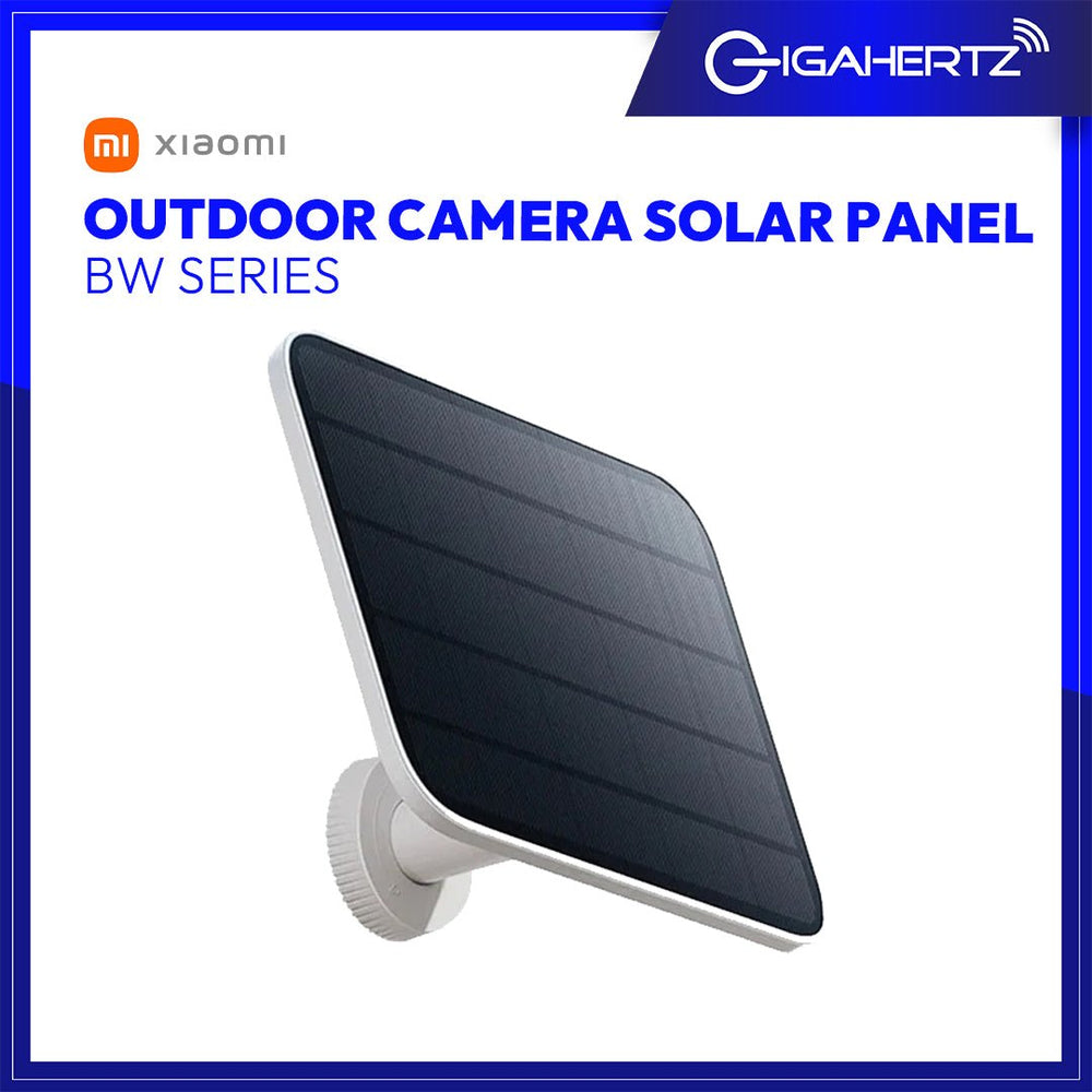 XIAOMI OUTDOOR CAMERA SOLAR PANEL BW SERIES | Gigahertz