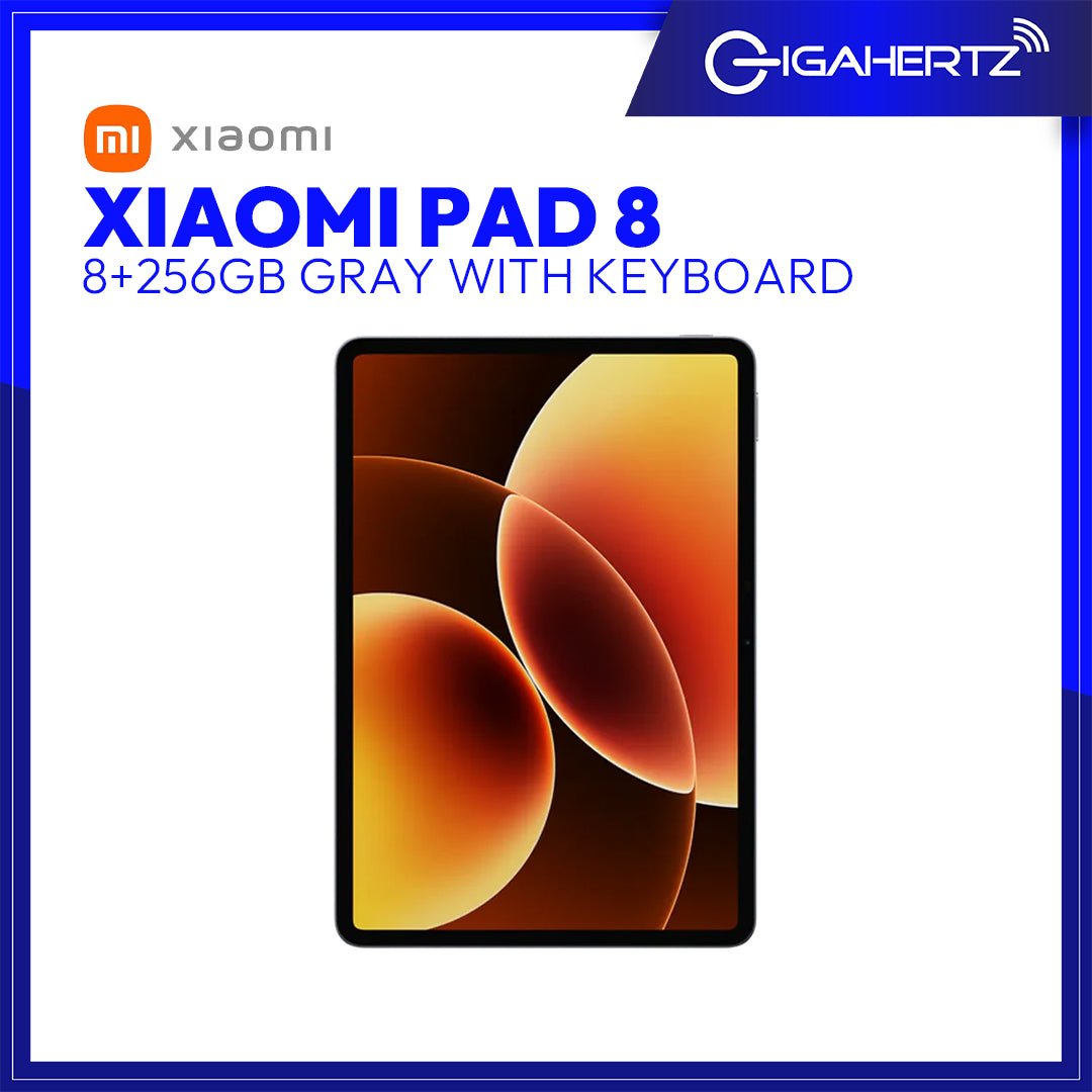 XIAOMI PAD 8 (8+256GB) GRAY WITH KEYBOARD | GigaHertz