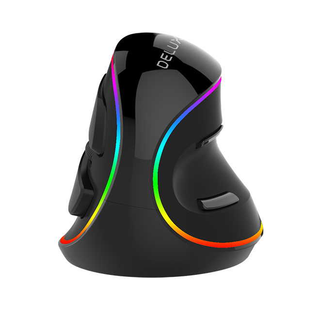 Delux M618PLUS RGB Vertical Mouse
