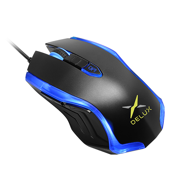 Delux M556BU Wired Gaming Mouse