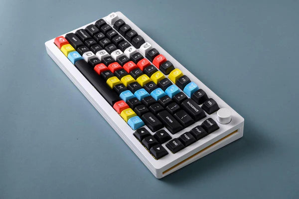 Akko Monsgeek M1 Aluminium Case Mechanical Keyboard Hot-Swappable Gasket DIY Kit (White)