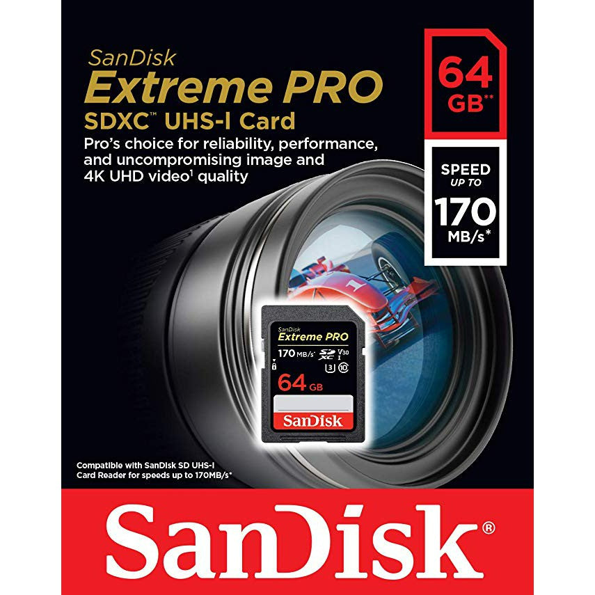 Sandisk Extreme Pro SD Memory Card