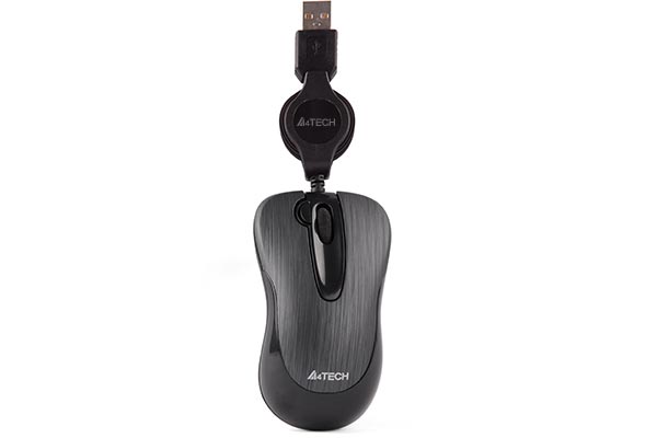 A4tech N-60F Retractable Mini Wired Mouse