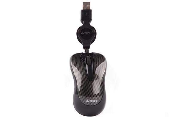 A4tech N-60F Retractable Mini Wired Mouse
