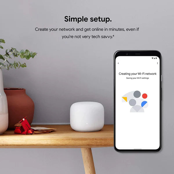 Google Nest Wifi Router And Point