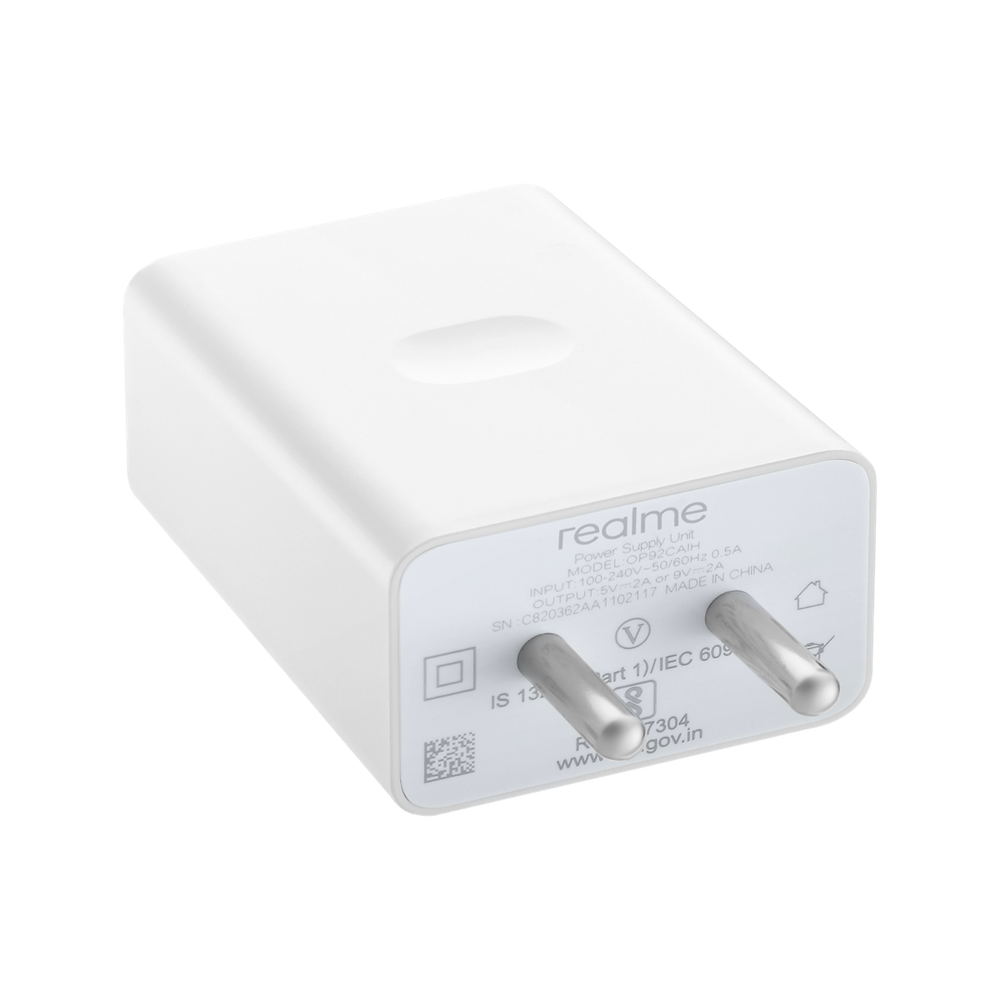 Realme 18W Power Adapter with Cable