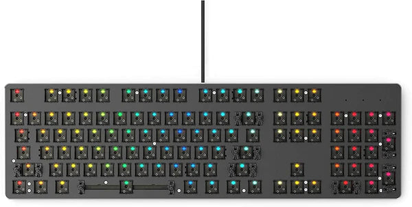 Glorious Gaming Race Modular Mechanical Keyboard GMMK (Full Size) BareBone Edition