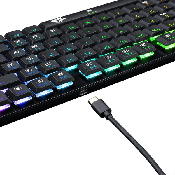 Redragon Dragon Warrior Mechanical Gaming Keyboard (K603P-KBS)