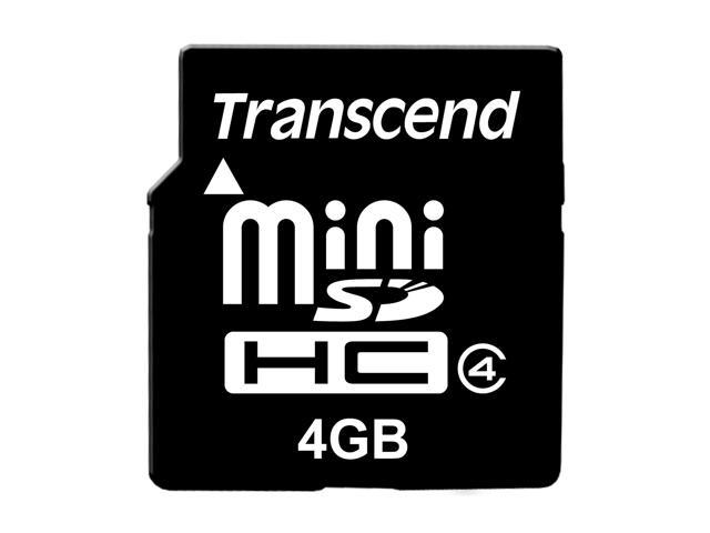 Transcend 4GB Mini SDHC Flash Card