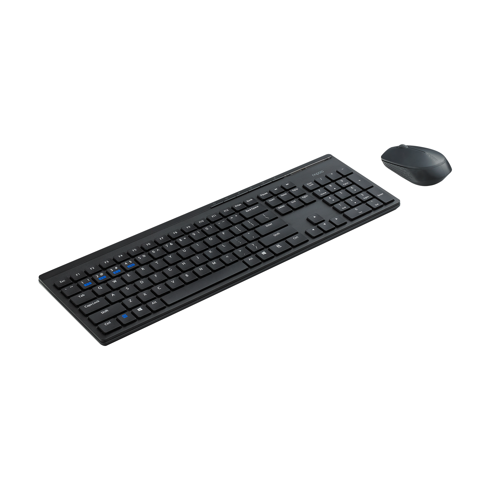 Rapoo 8110M Multi-Mode Wireless Desktop Keyboard And Mouse