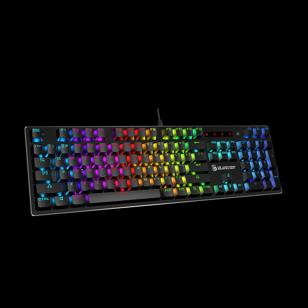 A4Tech B820R Bloody Full Mechanical Light Strike Optical RGB Gaming Keyboard